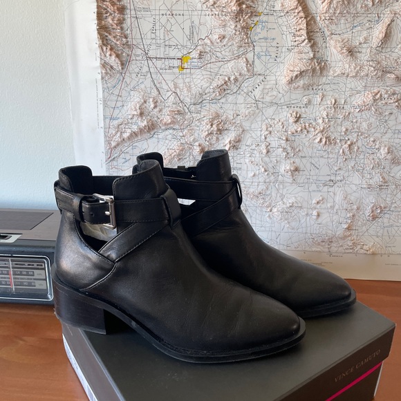 And Other Stories Cut Out Leather Boots - Picture 3 of 4